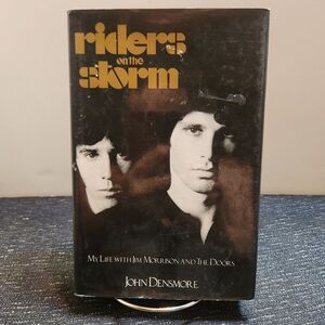 Riders on the Storm Jim Morrison The Doors Hardback Dust Jacket